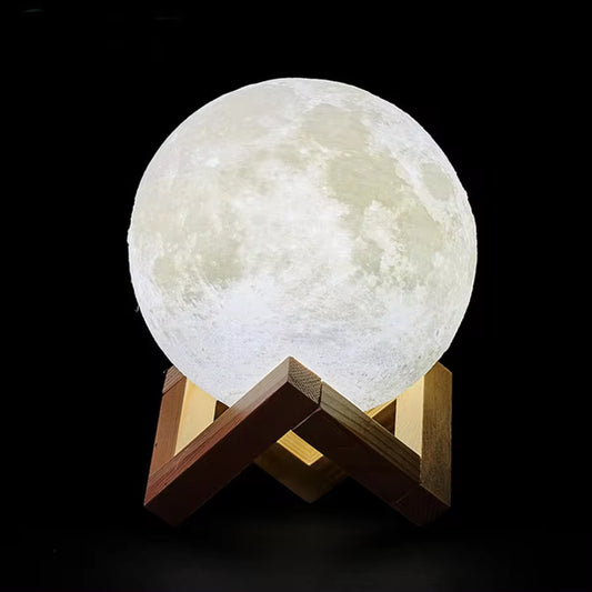 3D Mondlampe mit Touch-Steuerung