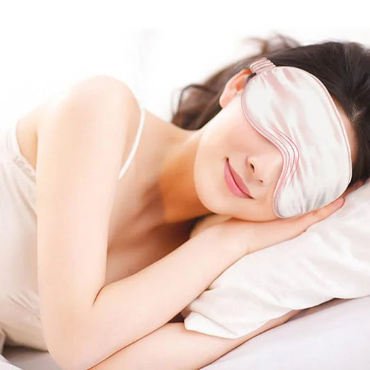 Sleep Eye Mask aus Seidenimitat – Lichtschutz, Entspannung & Schlafhilfe