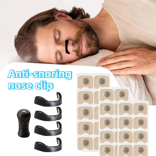 Magnetischer Anti-Schnarch-Nasenclip für ruhige Nächte und besseren Schlaf! Schluss mit Schnarchen!